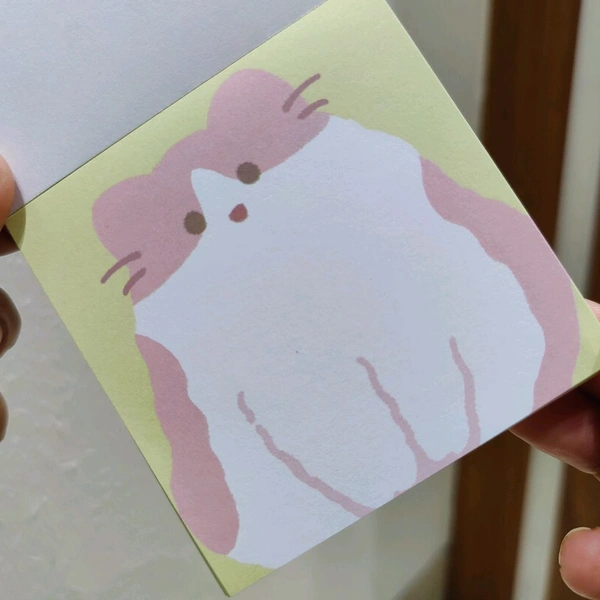 100 sheets Kawaii MemoPad - Sunshine