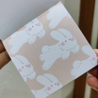 100 sheets Kawaii MemoPad - Toffee