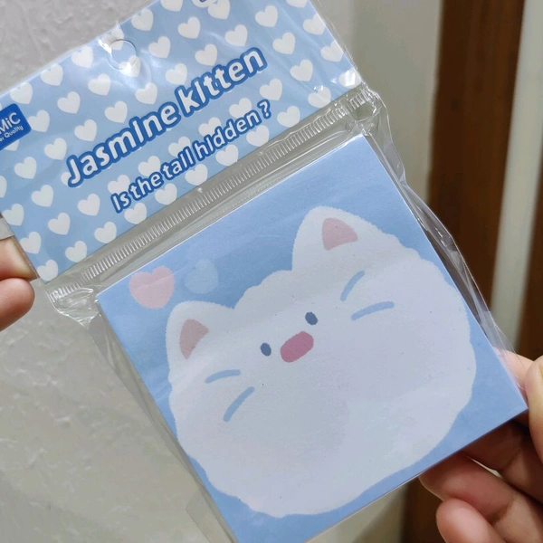 100 sheets Kawaii MemoPad - Jasmine
