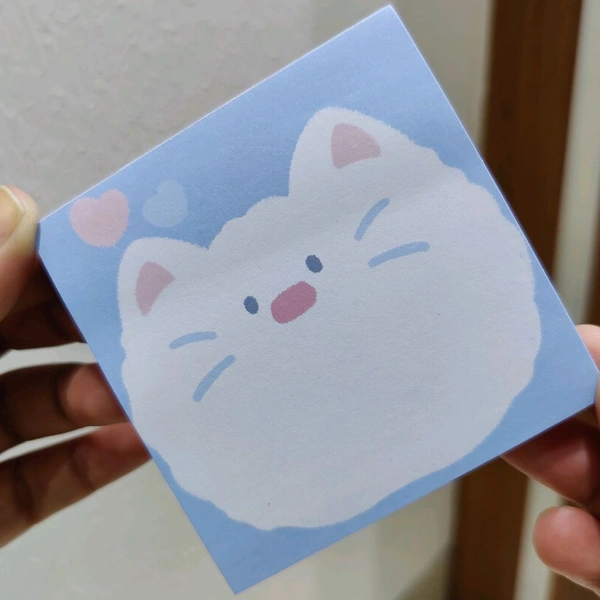 100 sheets Kawaii MemoPad - Jasmine