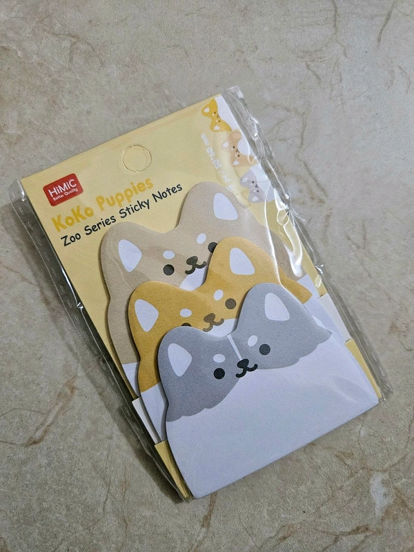 Kawaii Sticky Notes - Puppies