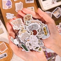 60 pcs Vintage Random Stickers