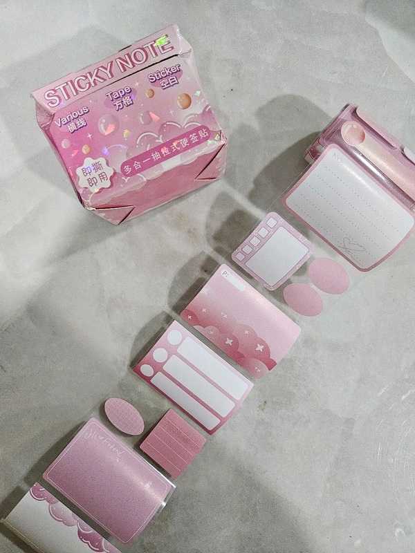 Sticky Note Roll - Pink