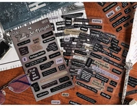 6 Sheets Heart Quote Stickers - Sir