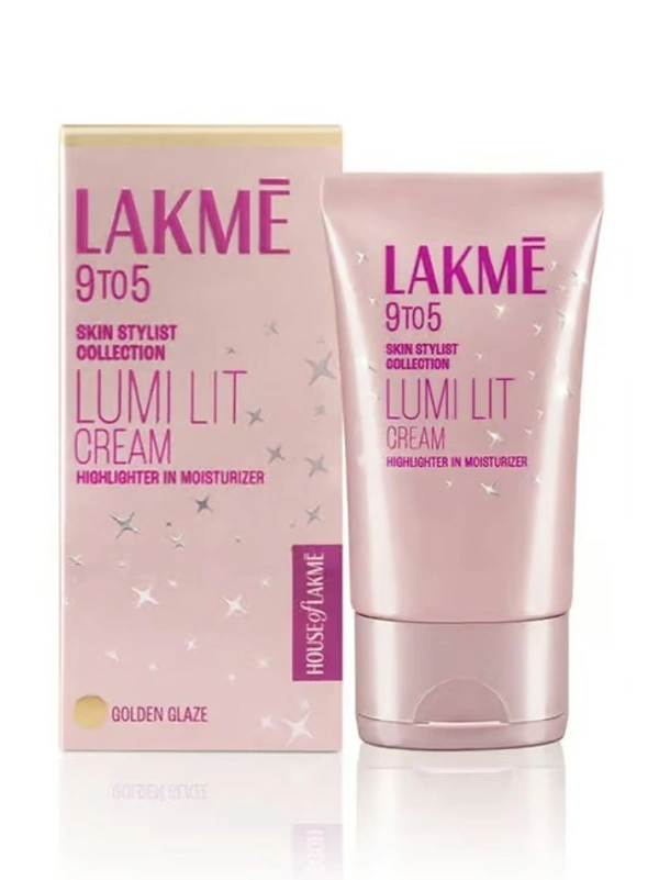 LAKME 9TO5 LUMI LIT CREAM GOLDEN GLAZE - 60GM