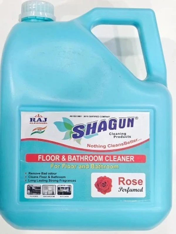 SHAGUN FLOOR & BAHROOM CLEANER ROSE - 5 LTR