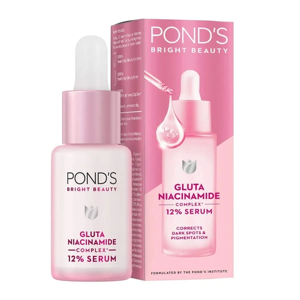 PONDS BRIGHT BEAUTY 12% GLUTA NIACINAMIDE SERUM - 28ML
