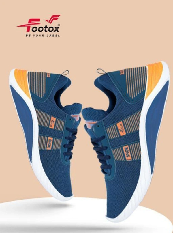 Footox Men Casual Shoes - Dark Blue, IND-9