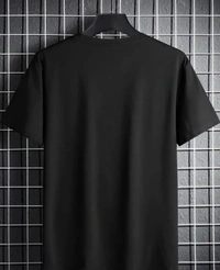 Stylish Men Black Zenitsiu Anime T Shirt - Black, S