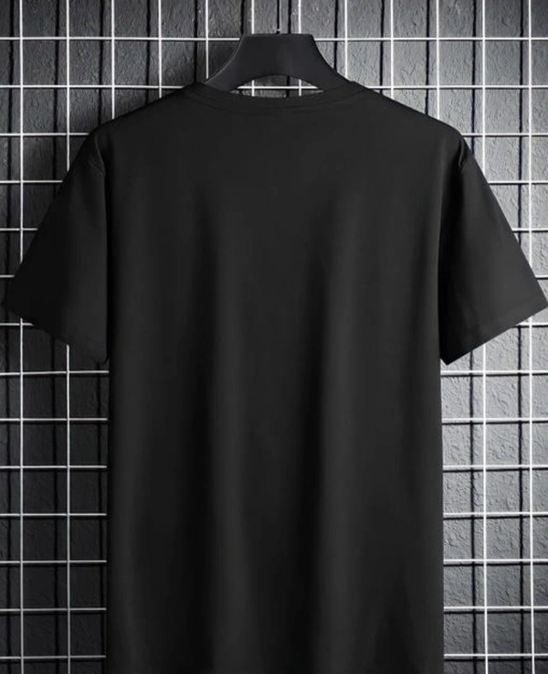 Stylish Men Black Zenitsiu Anime T Shirt - Black, S