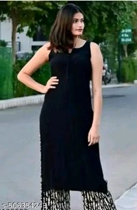 Woman Dress - Black, Xl S M L Xl Xxl