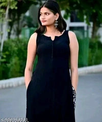 Woman Dress - Black, Xl S M L Xl Xxl