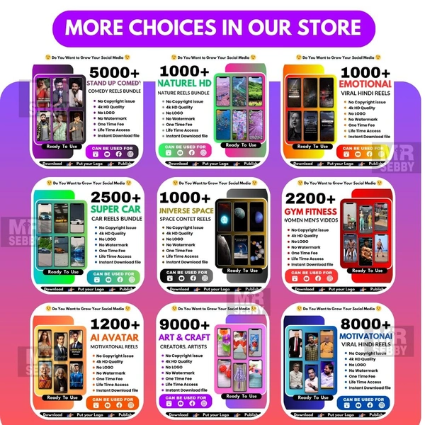 9000+ Art & Craft Reels Bundle Instagram Viral Videos Download