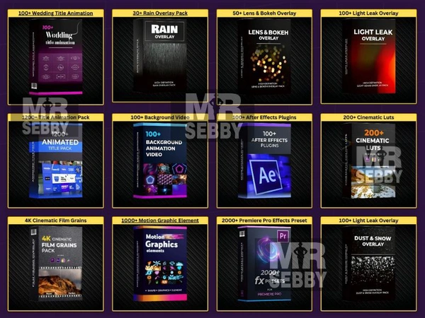 All In One Mega Bundle Graphic Designer And Video Editor Bundle
