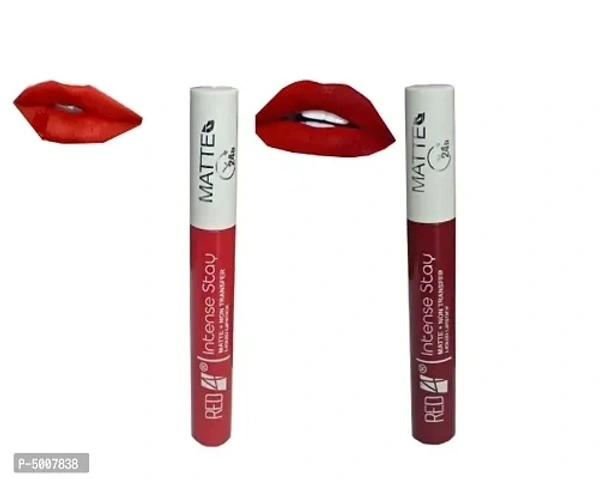 Galsmaky Liquid Red Matte Long Lasting Lipstick - Radical Red