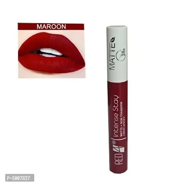 Galsmaky Liquid Red Matte Long Lasting Lipstick - Radical Red