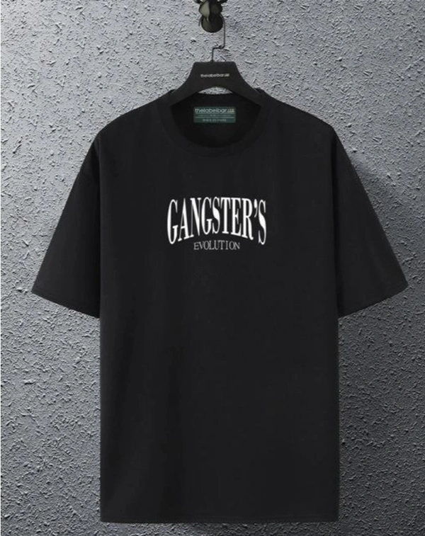 Gangster Revolution Trendy T-shirts - Black, L