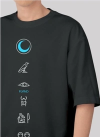 Moonknight Black Theme T-shirts For Boys - Black, M