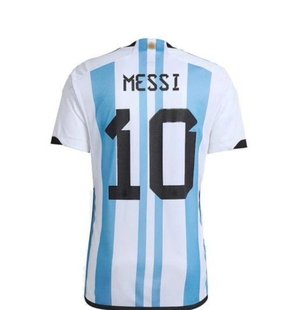 Leo Messi Argentina Home 2023/2024 Jersey For Boys - White, M