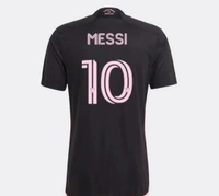 Leo Messi Inter Miami 2023/2024 Away Jersey - Black, 9-10