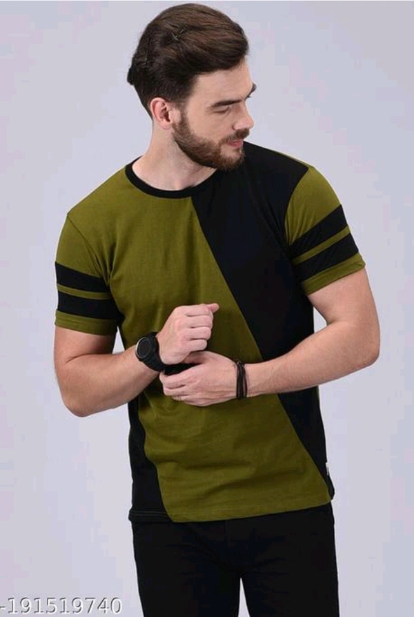 Regular Fit T-shirt For Casual Party Wear  - Japanese Laurel, XXL