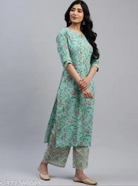 Kashvi Alluring Women Kurta Set - Viking, M
