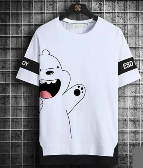 Oversized T-Shirts For Boys  - White, XL