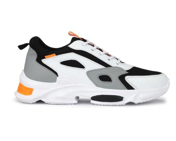 Trendy Sneakers For Boys And Men's  - White, IND-7