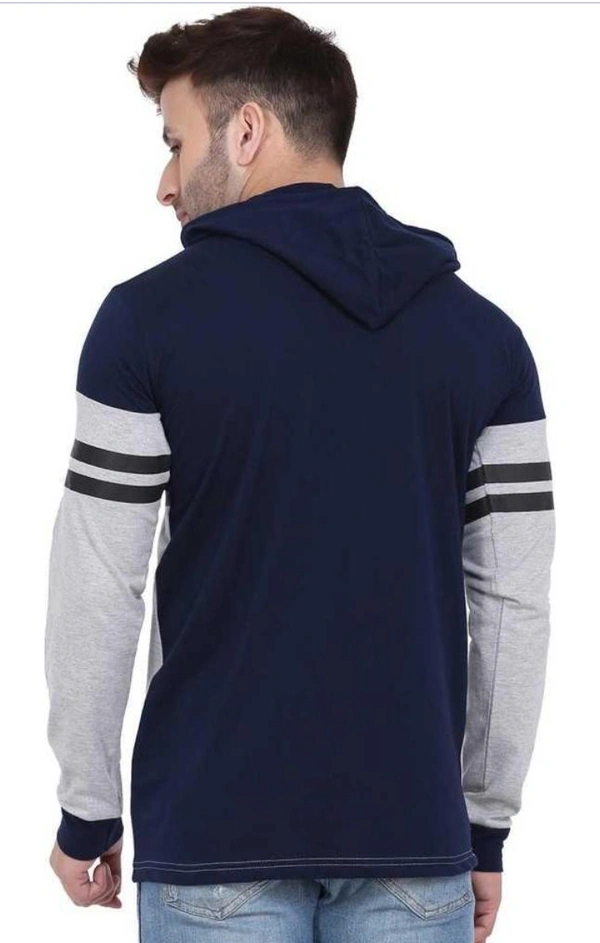 Trendy Mordern Men Swetshirt  - Gray, L