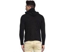 Full Sleeves Hoodie For Boys And Men's  - Black, L