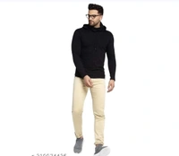 Full Sleeves Hoodie For Boys And Men's  - Black, L