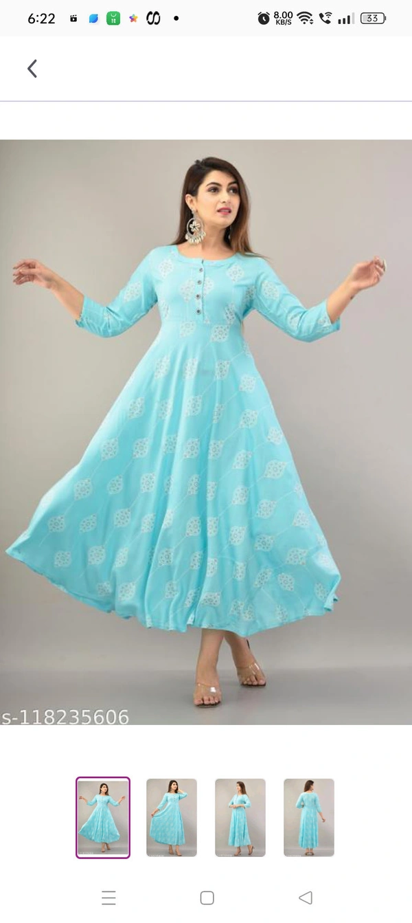 Blue Kurti - Blue, Xxxl