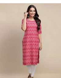Pink Style Kurti  - Pink Flamingo, Xl