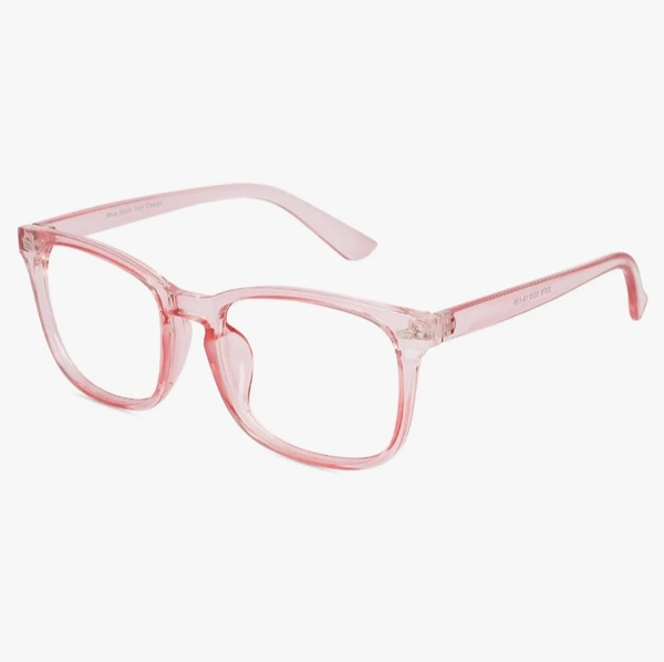 CREEK Blue Light Blocking Glasses Gaming Filter Square Eyeglasses for Eye Protection Men Women, Computer/Tablet/Laptop/Mobile/TV, Anti-blue & Anti eyestrain (with Testing Kit, and Lens Cleaner) - LIGHT PINK, 14 x 14 x 4.2 Centimeters
180g