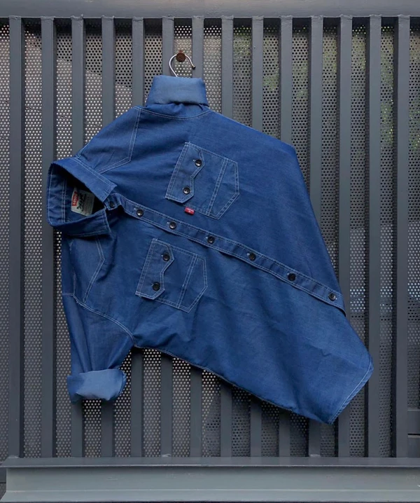 Levis Denim Shirt - XL, Regal Blue