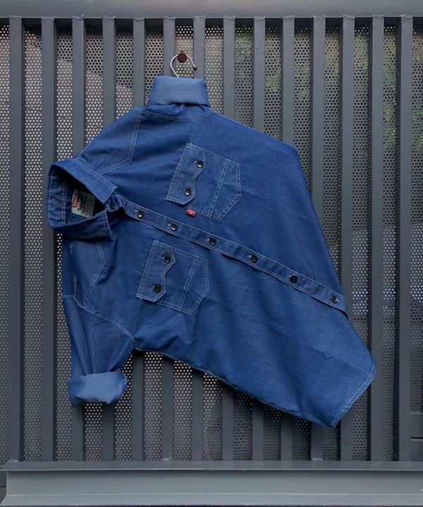 Levis Denim Shirt - XL, Regal Blue