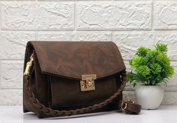 Fashoinable Sling Bag For Women And Girls - Old Copper