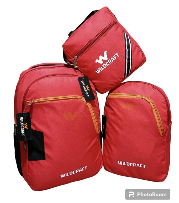 wild craft bag 3 pis combo - Red