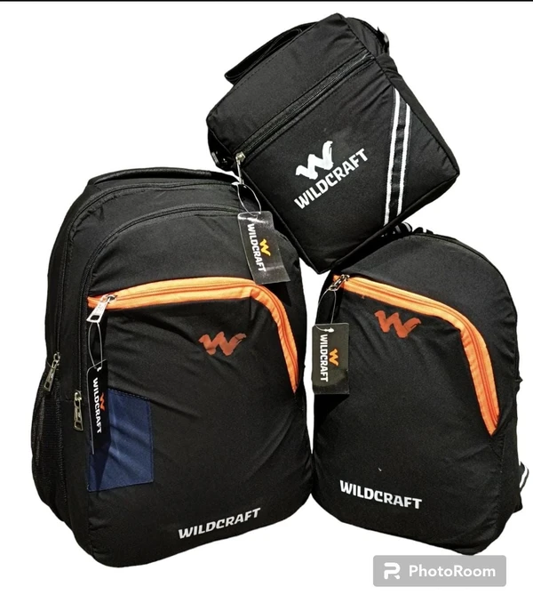 wild craft bag 3 pis combo - Black