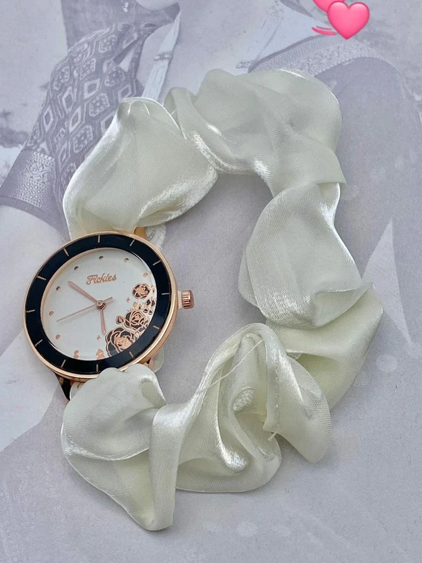 New Fancy Lady Watch - Cream