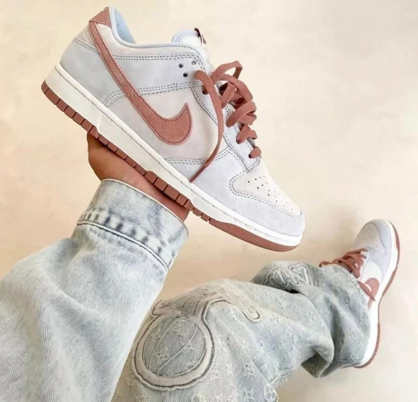 Nike Sb Dunk Low Fossil Rose - Mercury, 40