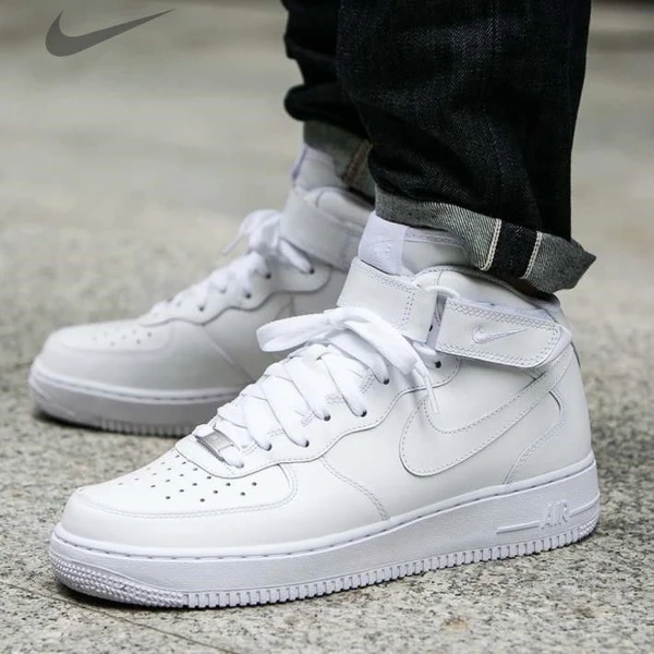 Nike Airforce Mid Ankle - White, 40