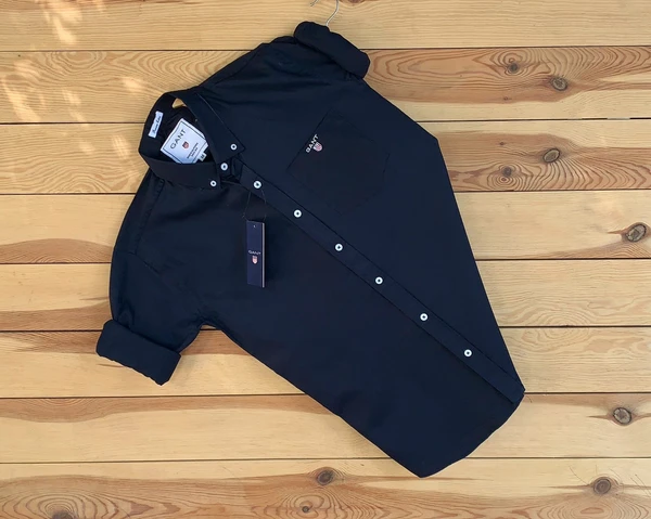 GANT GAND Trending Plain Shirt - Black, M38