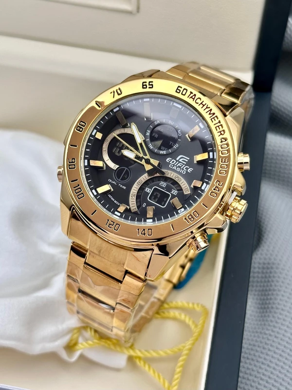 CASIO EDIFICE DUAL TIME HIGH QUALITY WATCH