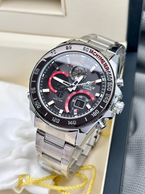 CASIO EDIFICE DUAL TIME HIGH QUALITY WATCH