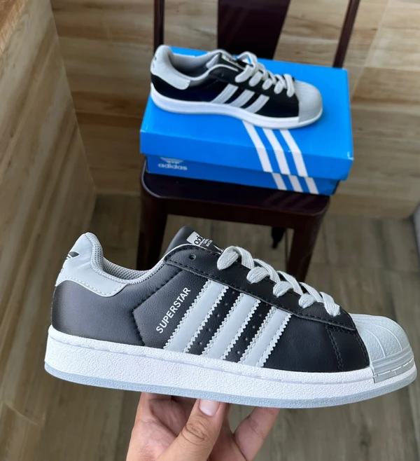 Adidas Superstar Shadow Grey - Black, 36