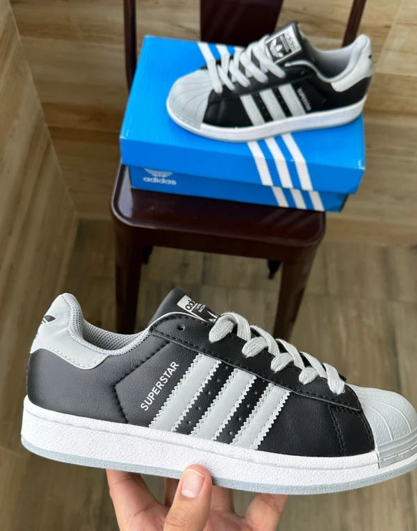 Adidas Superstar Shadow Grey - Black, 36