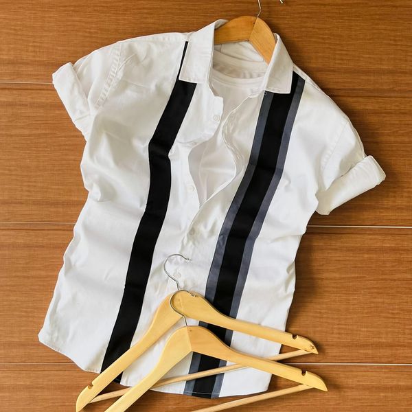 Calvin Klein Quality Cotton Shirt - White, M