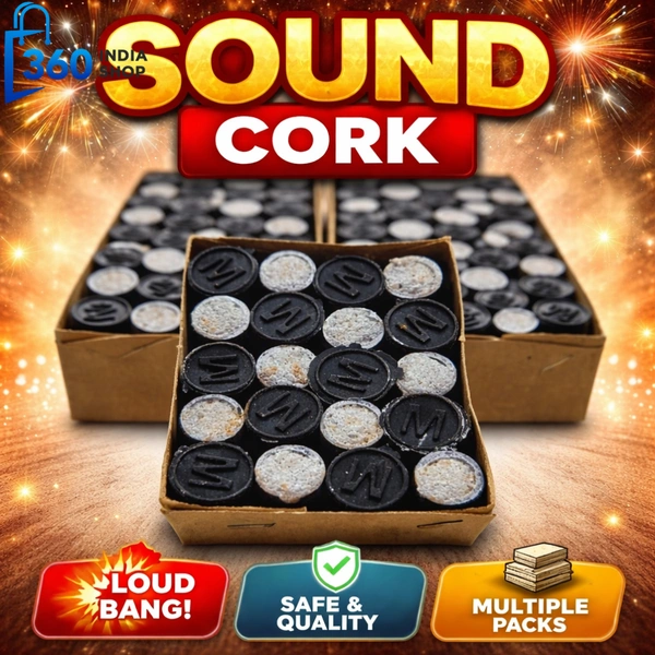 4X Silver Coated Sound Cork | Father of All Corks | Loud & Clear Sound