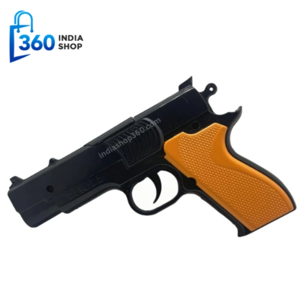 EAGLE Zippy Ring Cap Gun Pistol Realistic Look - Comes with Cover | Premium Ring Cap Gun | Diwali Celebration Cap Gun